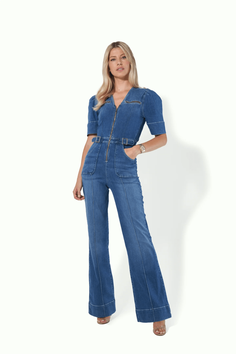 Donna Ida Opal The Softly Curved Jumpsuit