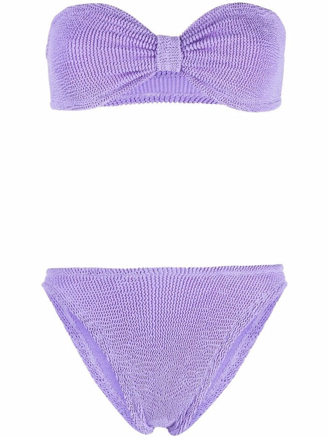 Hunza G Jean Bandeau Knit Bikini