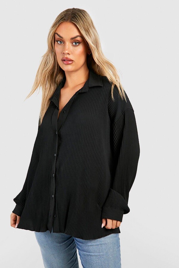 plus-plisse-oversized-shirt