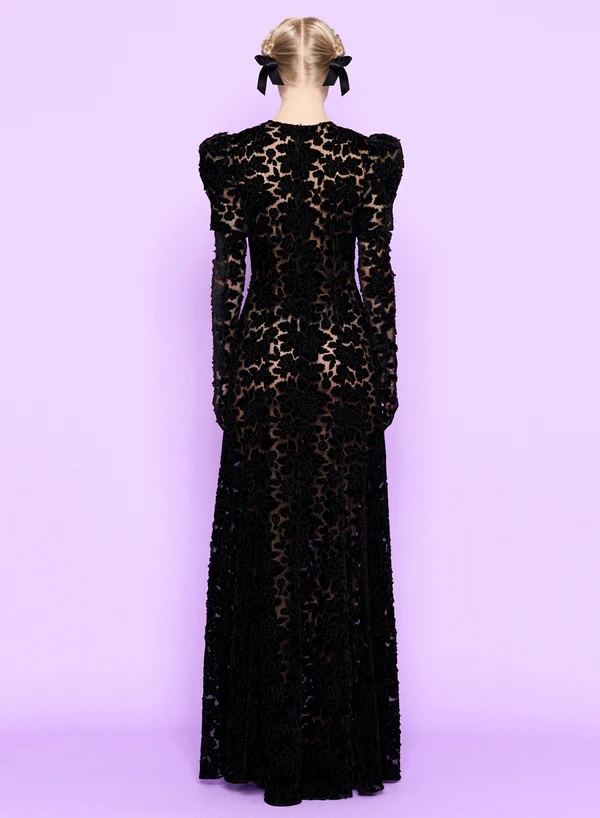 The Vampires Wife Night Sparrow Dress back view