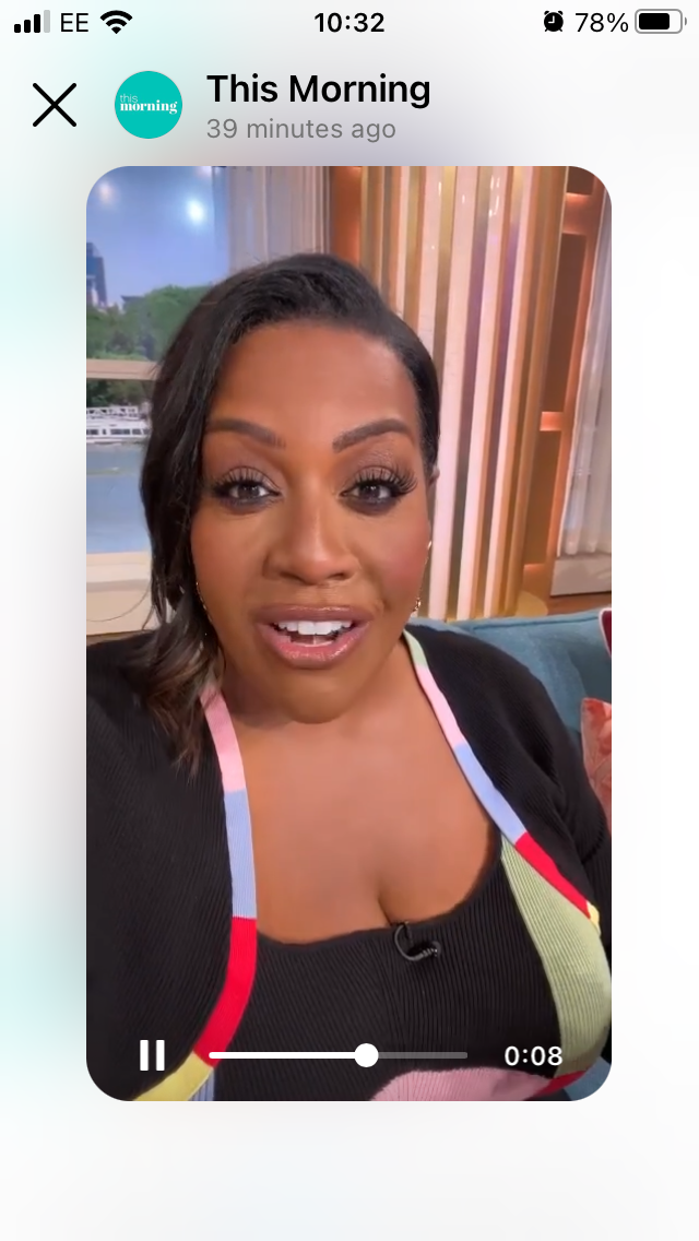 where to get all Alison Hammond This Morning outfits black colour block dress and shrug 16 October 2023 Photo ITV