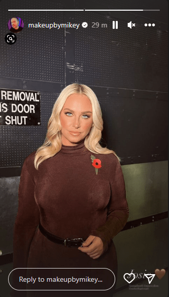 where to get all Josie Gibson This Morning outfits dresses brown ribbed midi dress 30 October 2023 Photo Mikey Phillips