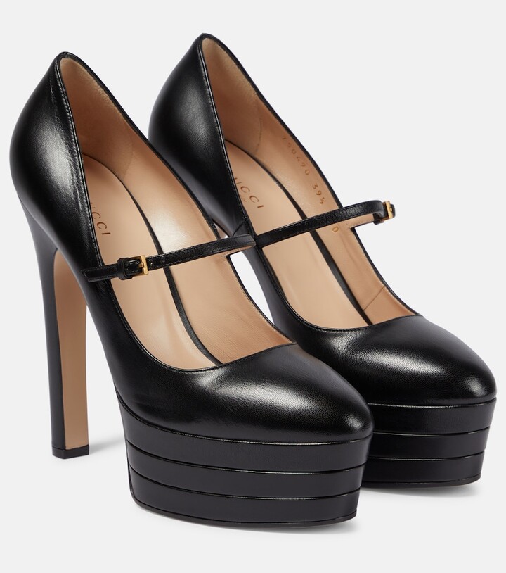 leather-platform-pumps