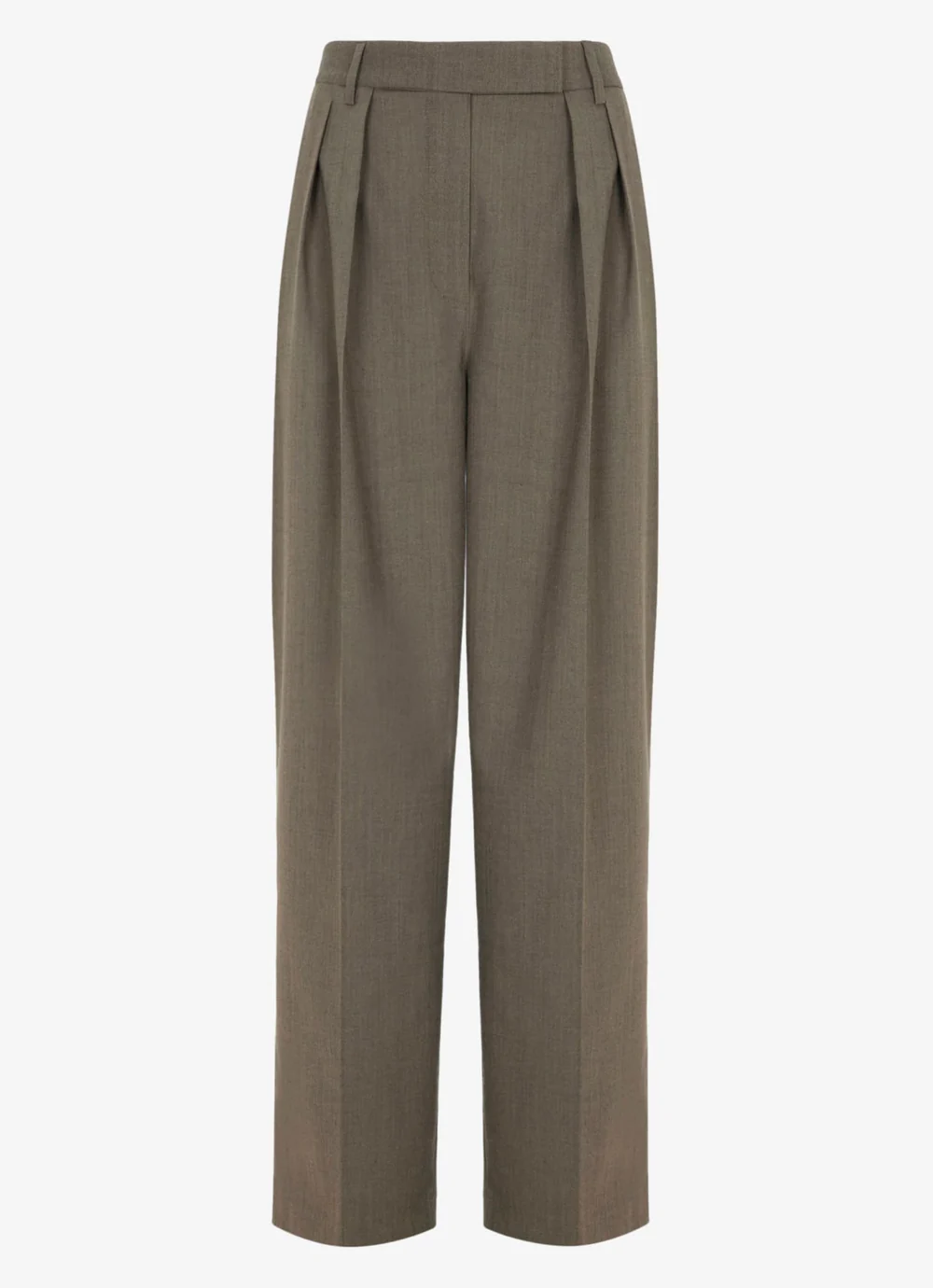 Mint Velvet Brown Straight Trousers v2