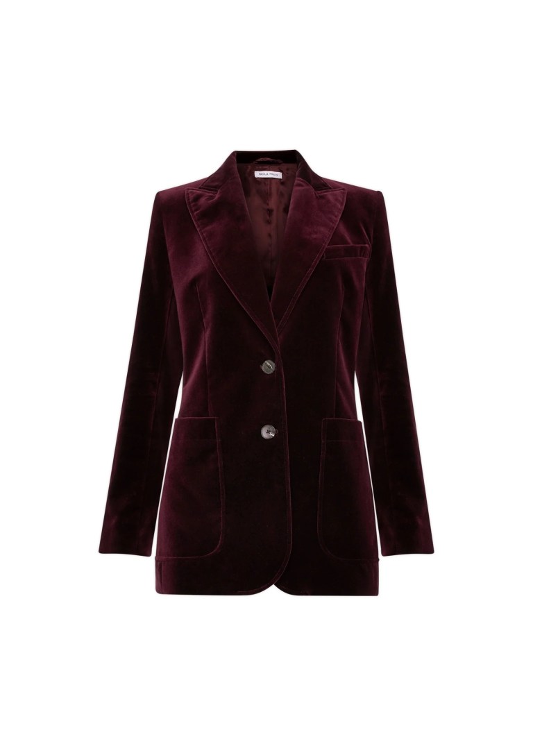 Bella Freud Velvet Saint James Jacket v2