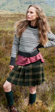 Brora Plaid skirt