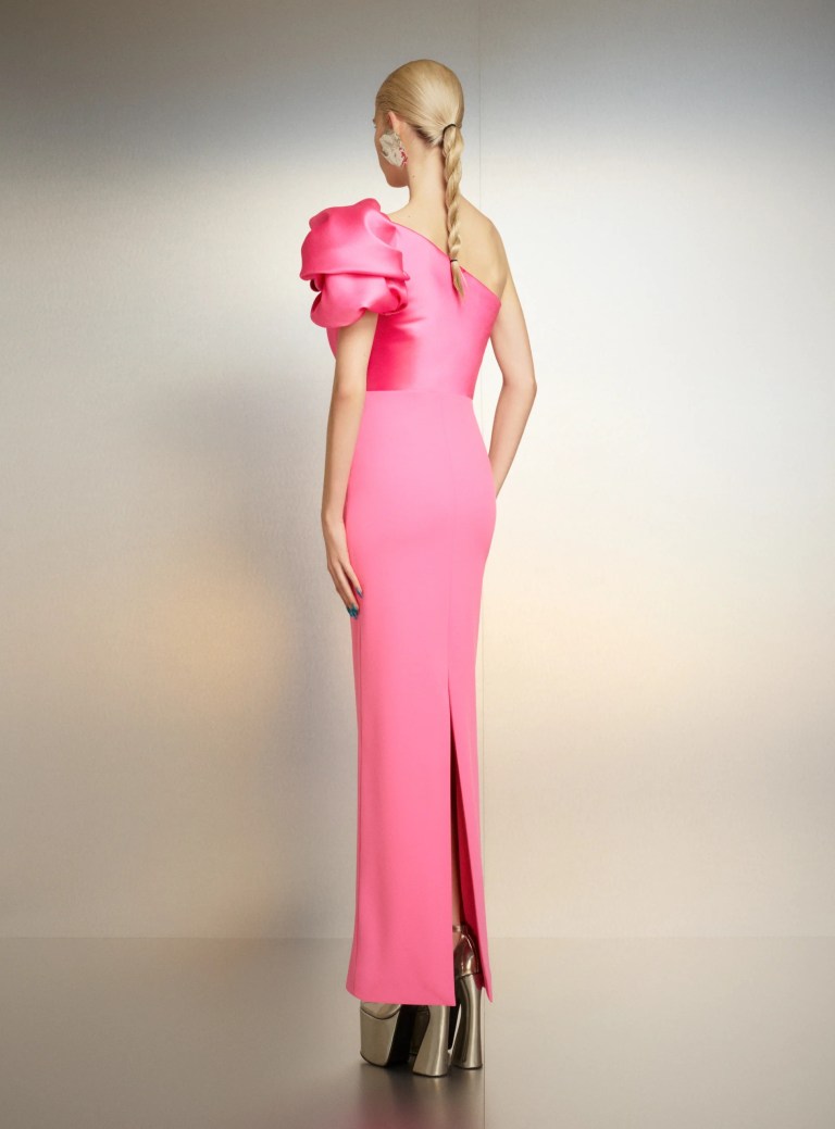 Solace London The Iyana Maxi Dress back view