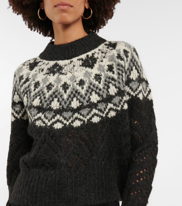 Veronica Beard Jerin Fair Isle Sweater