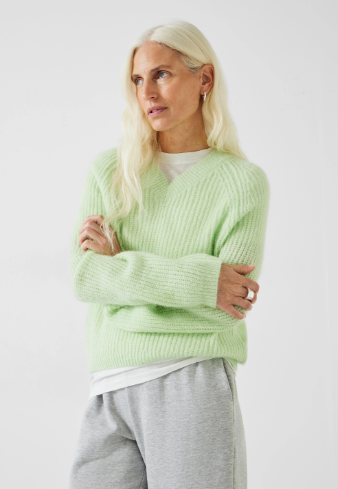 Hush Blayney Fluffy Wool Blend Jumper