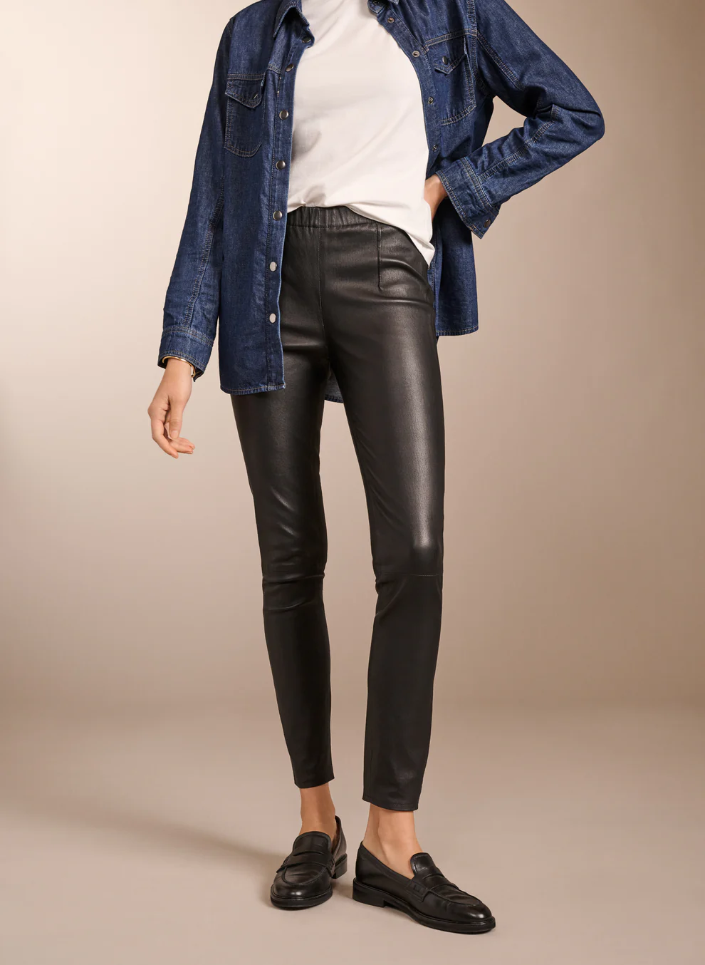 Baukjen Liv Leather Leggings