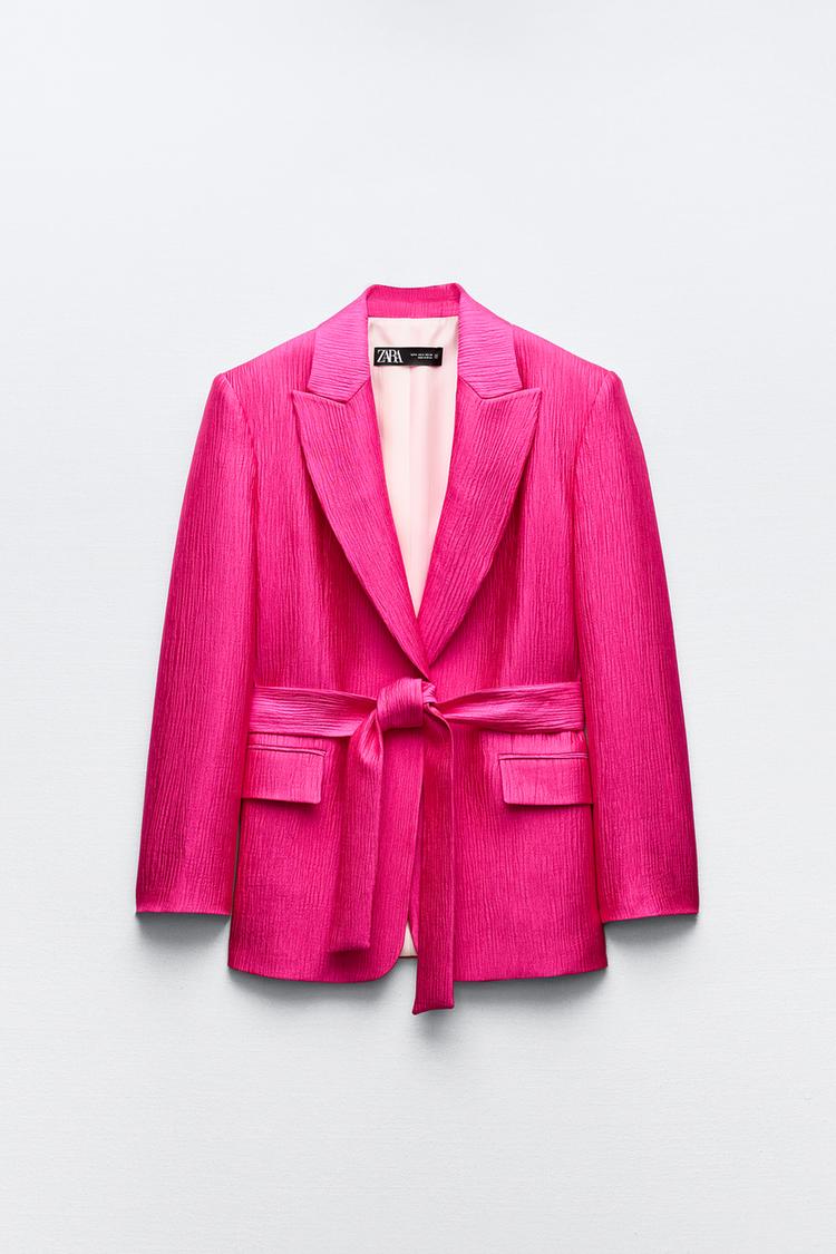 Zara Blazer With Belt