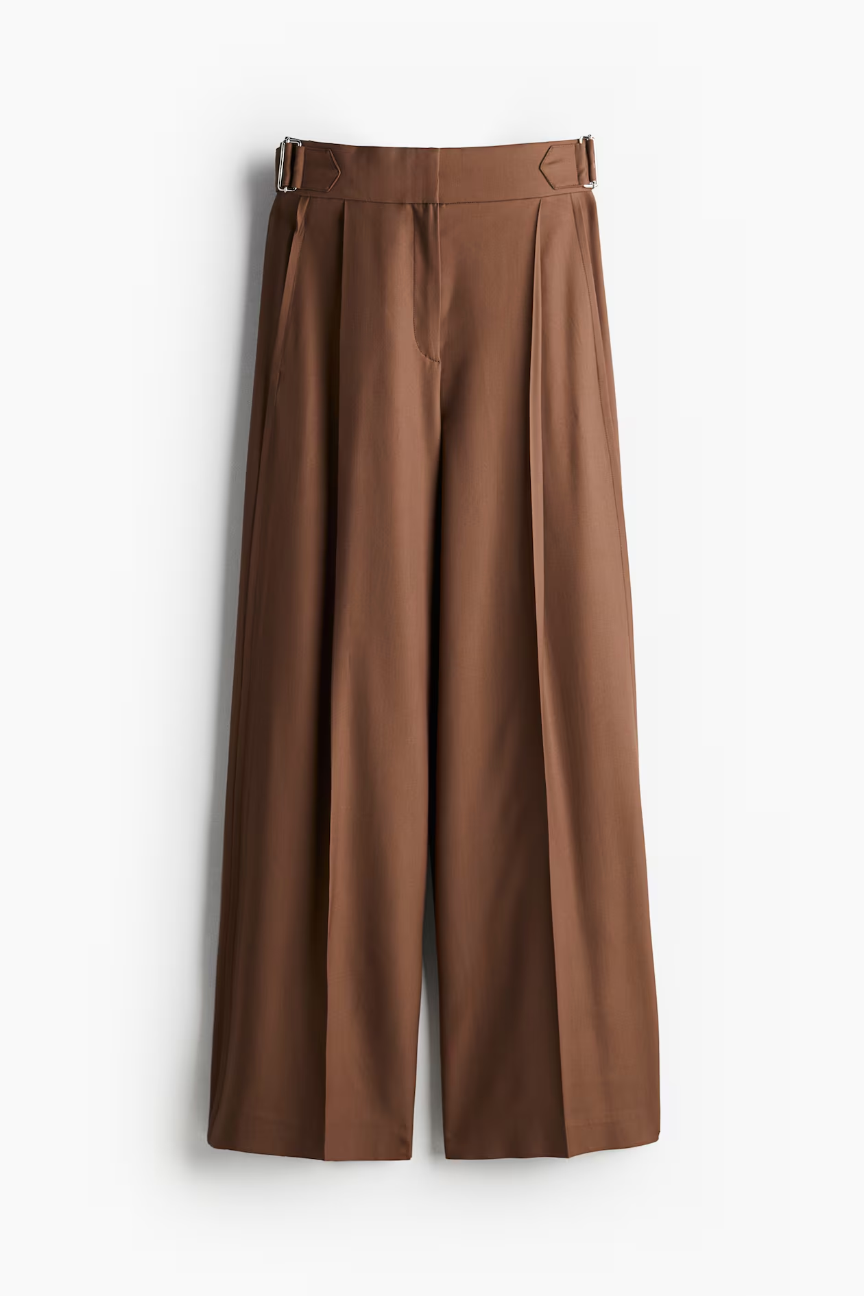 H&M Straight Wool-blend Trousers