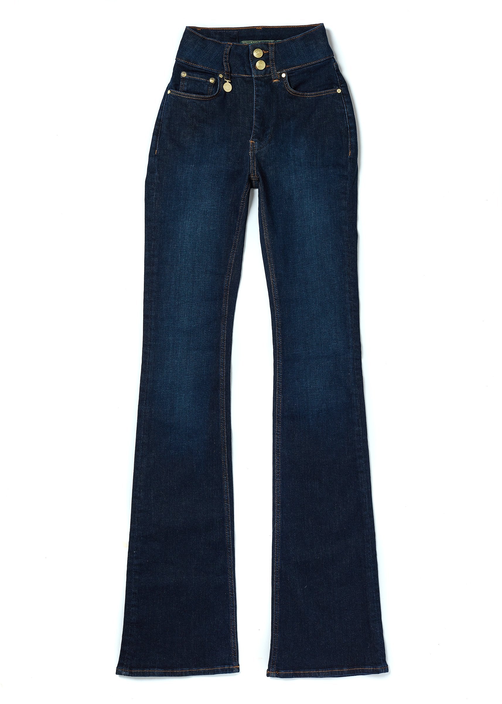 holland Cooper High Rise Flared Jean
