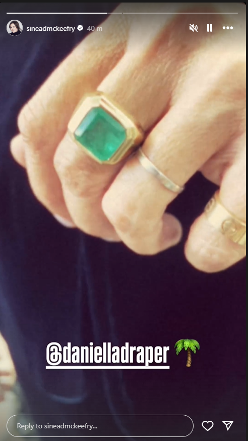 where to get all Claudia winkleman Strictly Come Dancing rings 28 September 2024 photo Sinead McKeefry