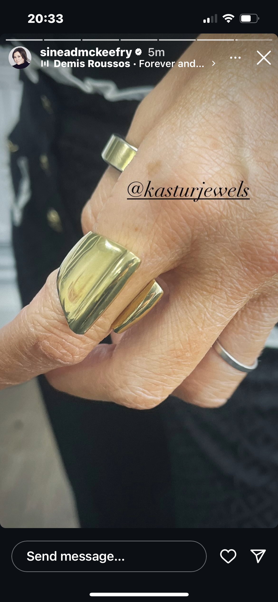 where to get all claudia Winkleman Strictly Come Dancing jewellery what is Claudia wearing 23 November 2024 Photo Sinead McKeefry