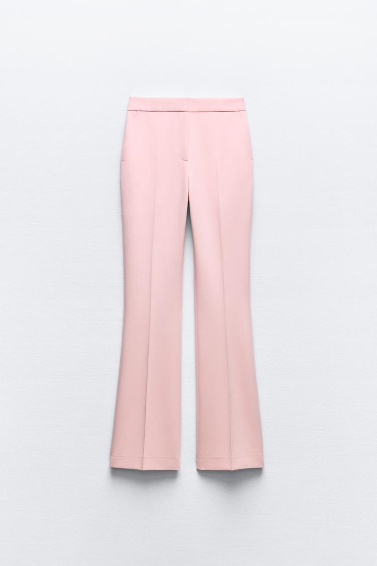 Zara Full-Length Flared Trousers
