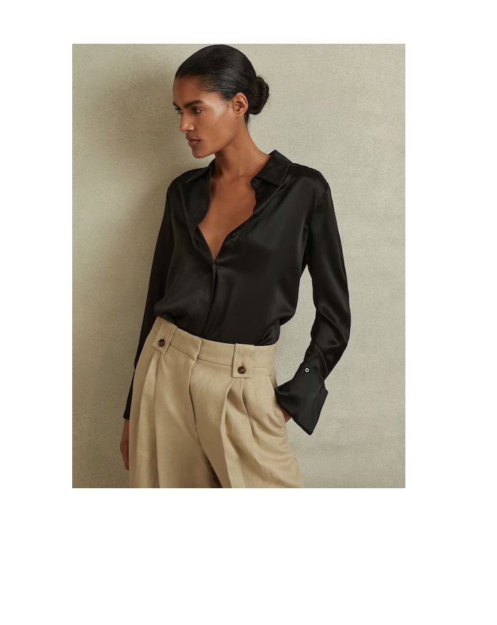 Reiss Hailey Silk shirt
