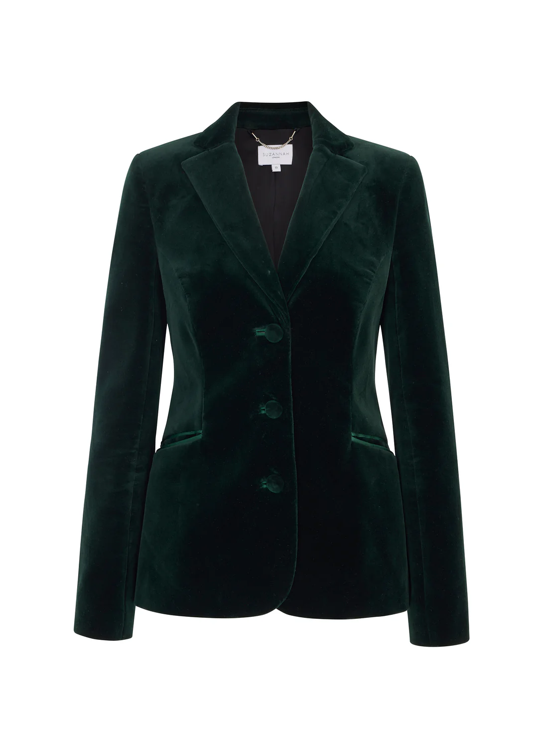 Susannah London Queens Forest Velvet Blazer