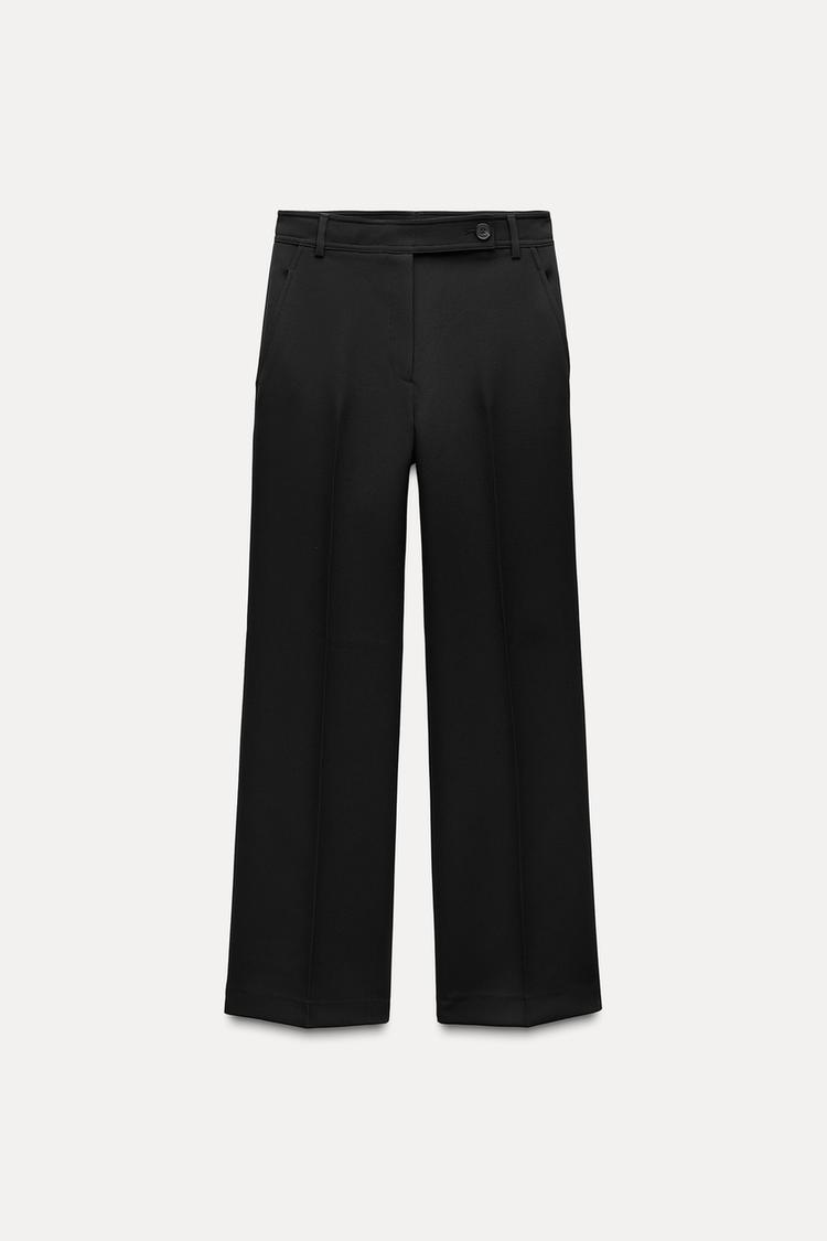 Zara ZW Collection Straight-Fit Trousers