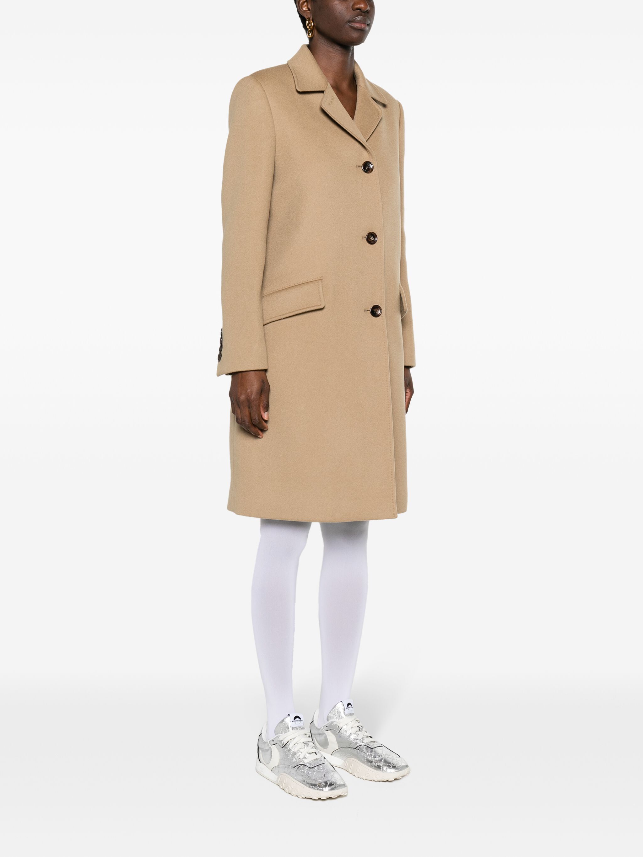 Gucci Single-breasted wool coat