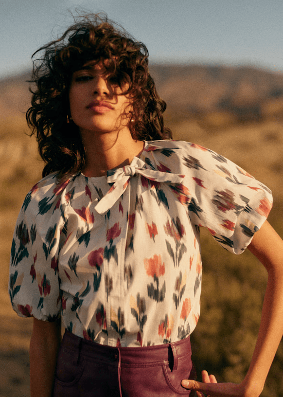 Sezane Florica Blouse