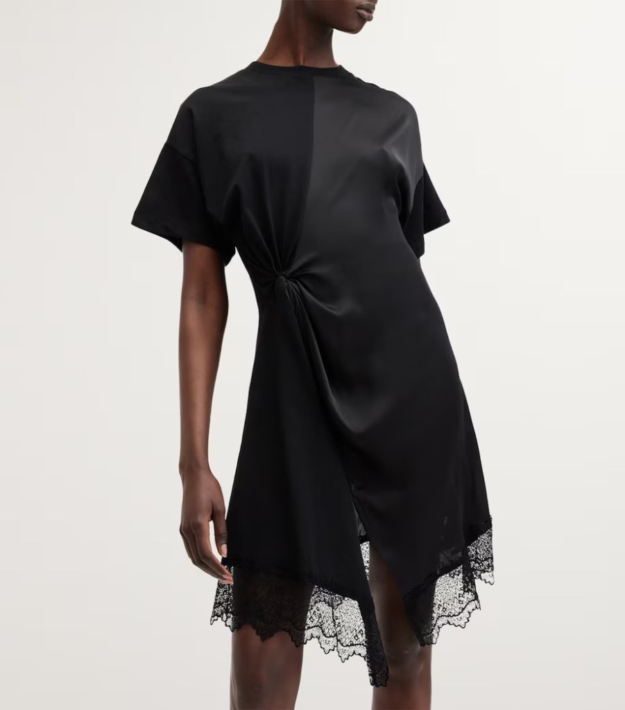 All Saints Lana Panelled Mini Dress