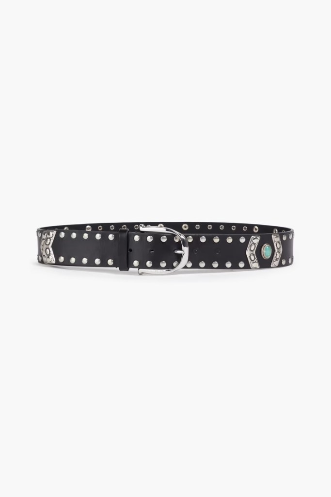 IRO Vadot Studded Leather Belt