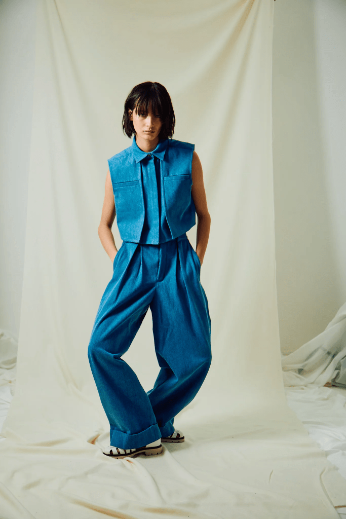 King & Tuckfield Roll Cuff Chino