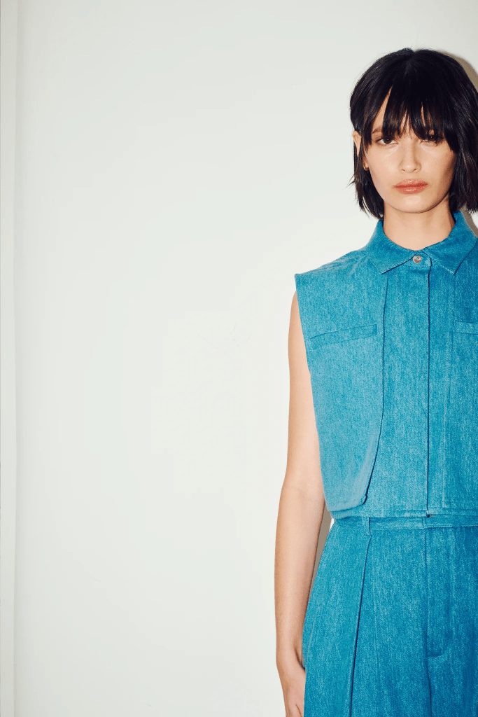 King & Tuckfield Crop Shirt