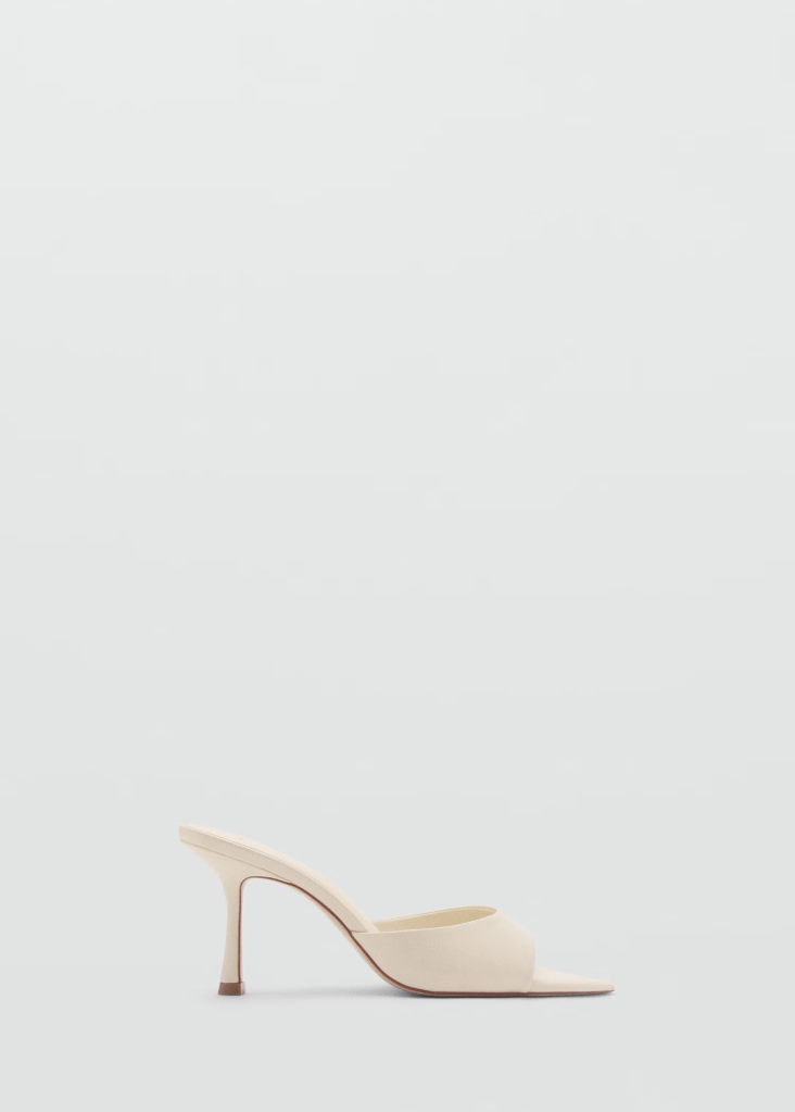 Mango Pointed Heel Sandal