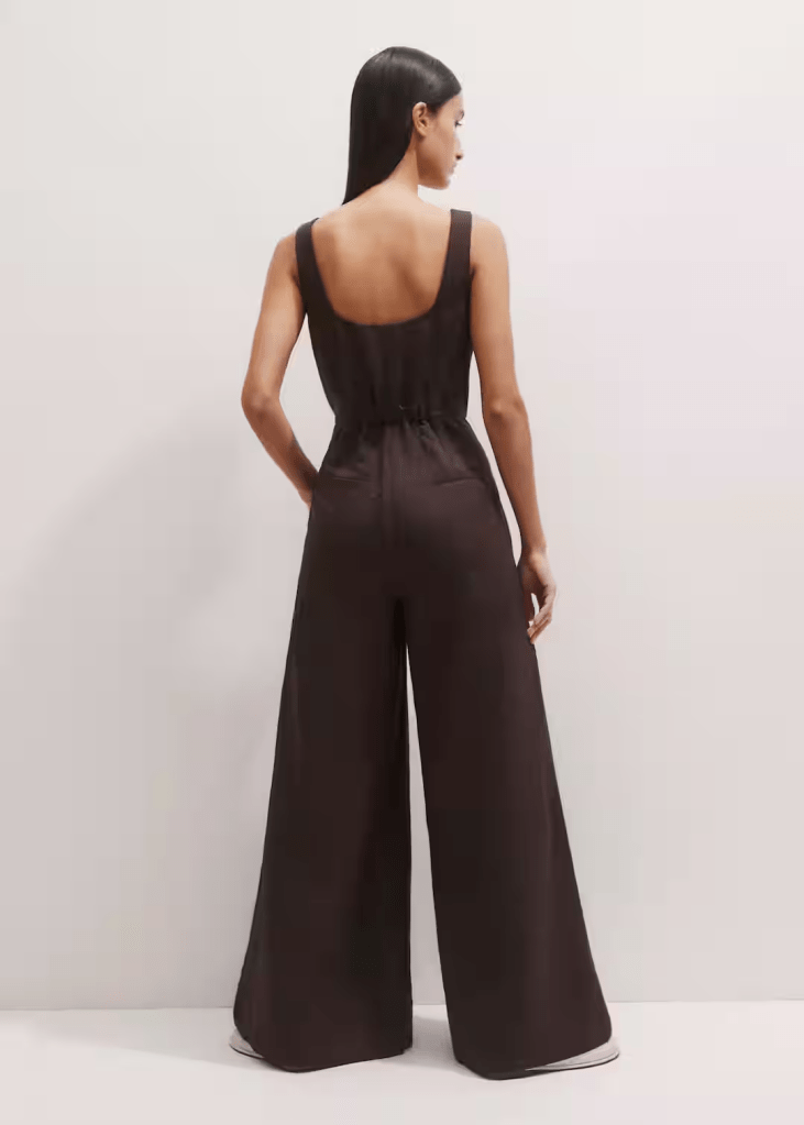 Me + Em The Event Ready Tailored Jumpsuit + Belt back view