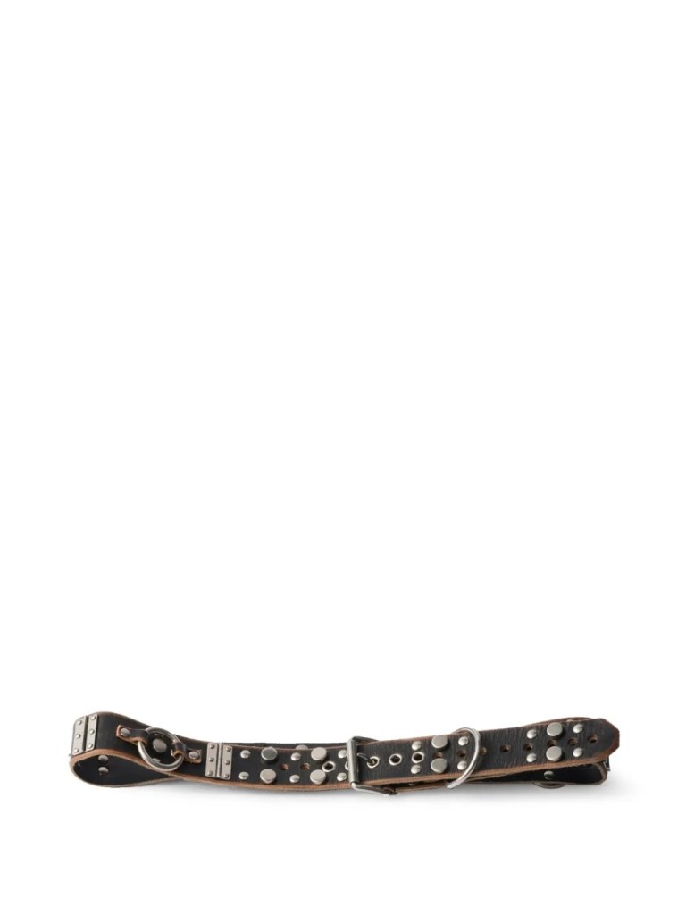 Prada Studded Leather Belt