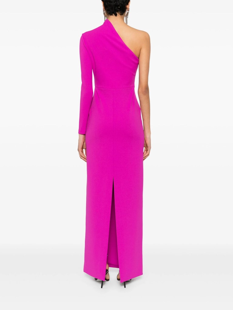 Solace London Joana maxi dress back view