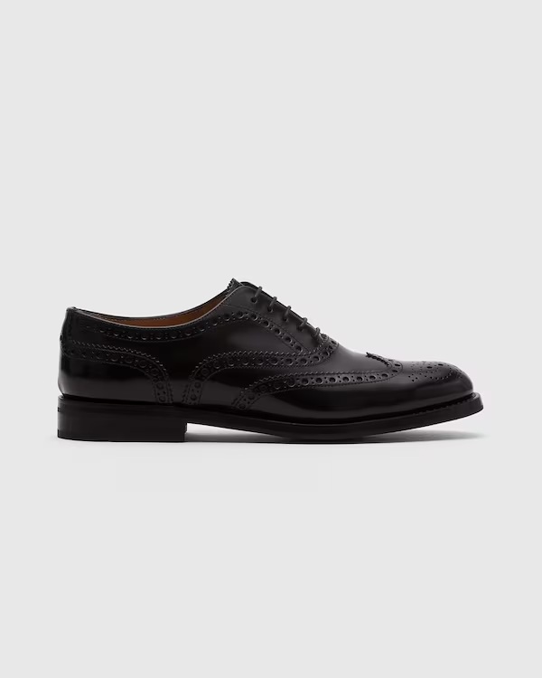 Church’s Burwood Wg Brushed Calfskin Lace-ups