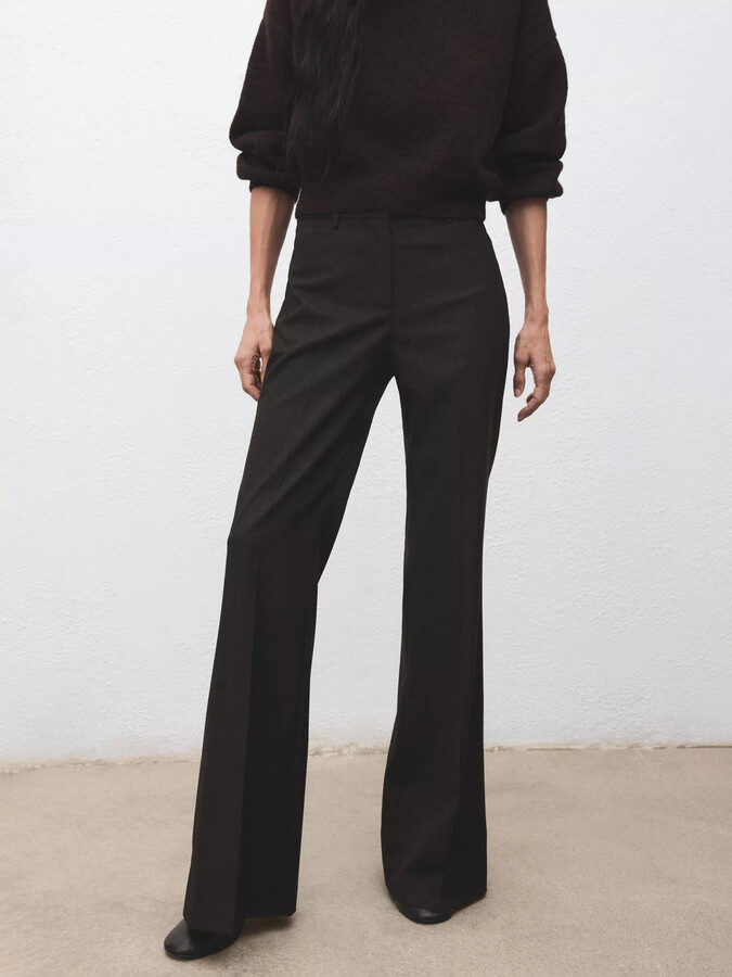 Mango Alexy Flared Trousers