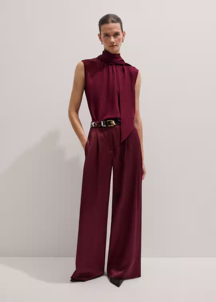 Me and Em Sleeveless Top and Scarf