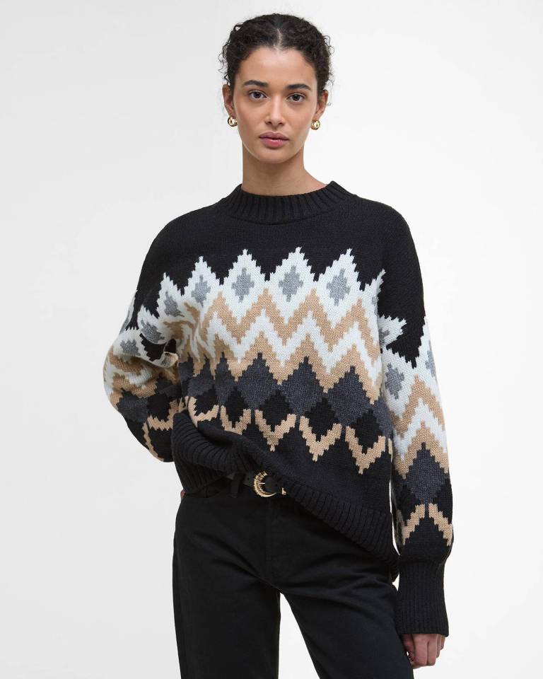 BARBOUR CECILIA FAIR ISLE JUMPER main image 0