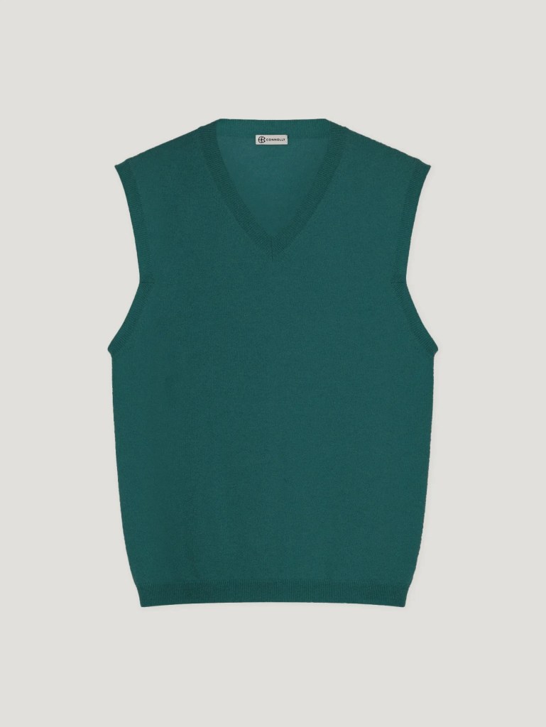 Connolly Dark Green Vettel Vest