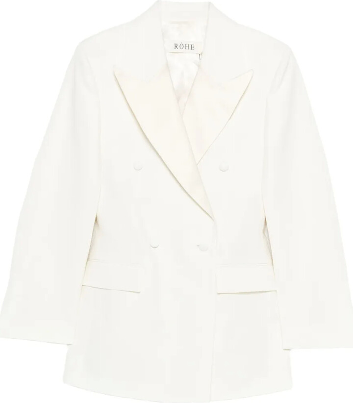 Róhe Hourglass Tuxedo Blazer