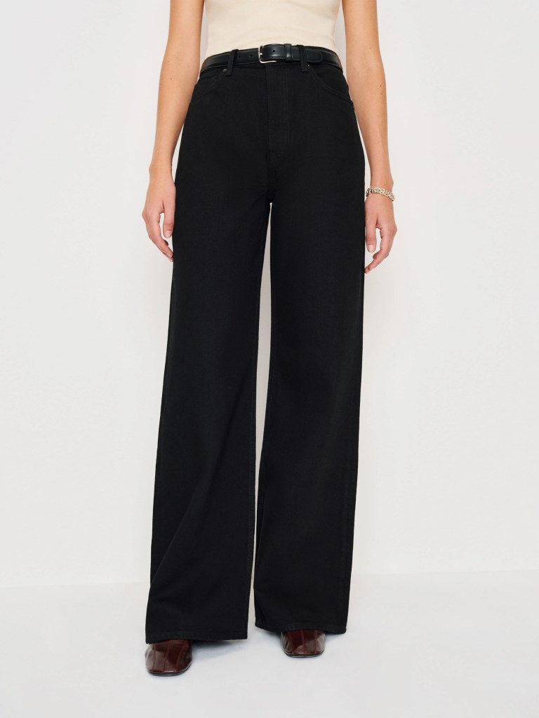 Reformation Cary High Rise Slouchy Wide Leg Jeans