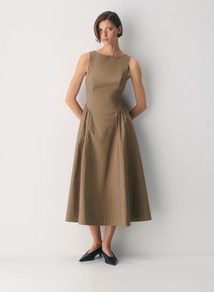 Aritzia Tina Poplin Dress