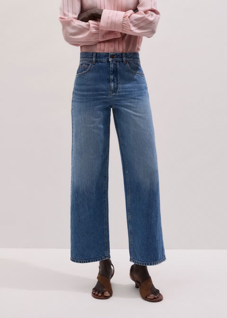 Me + Em Straight Crop Jeans