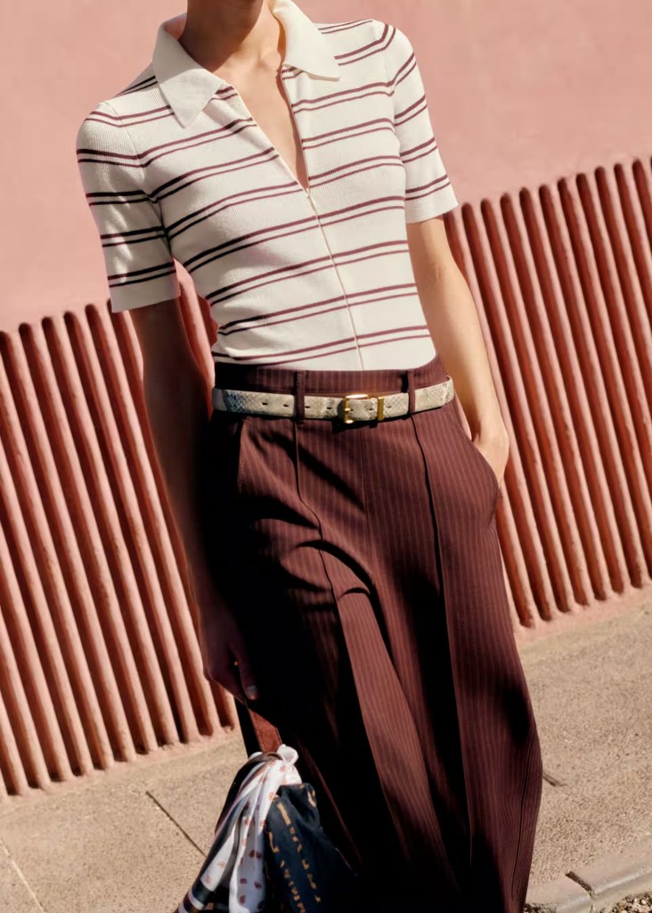 Me + Em Two Way Zip Tee