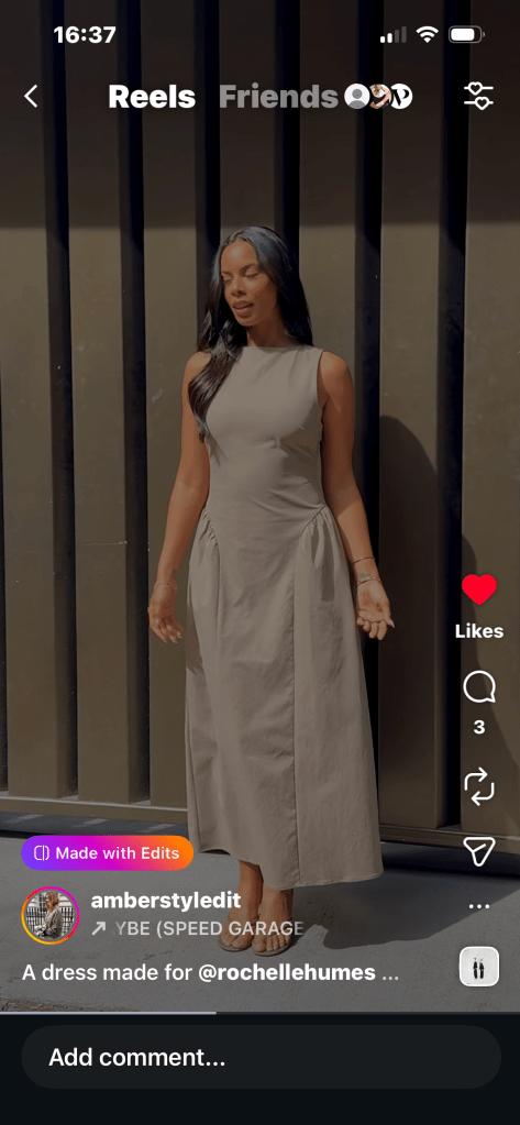 where to get all Rochelle Humes This Morning outfits beige neutral sleeveless dress nude mules what is rochelle wearing 10 April 2026 Photo Amber Jackson