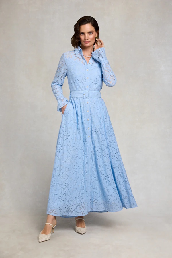 Holland Cooper Annabel Lace Dress
