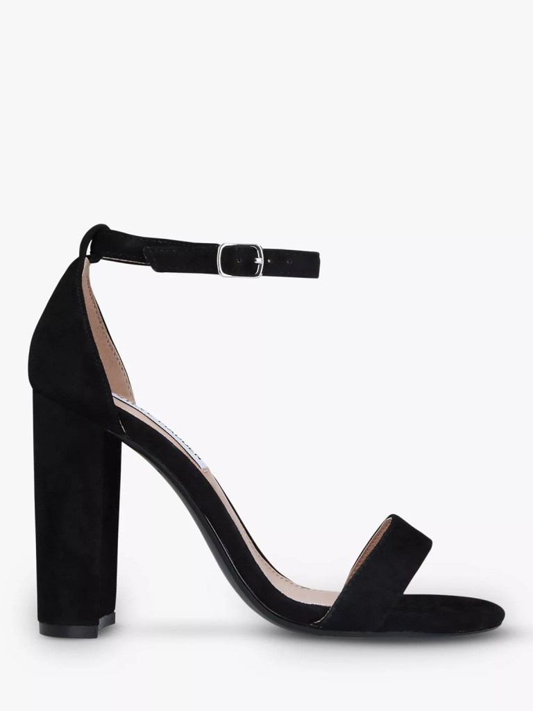 Steve Madden Carrson Suede Block Heel Sandals