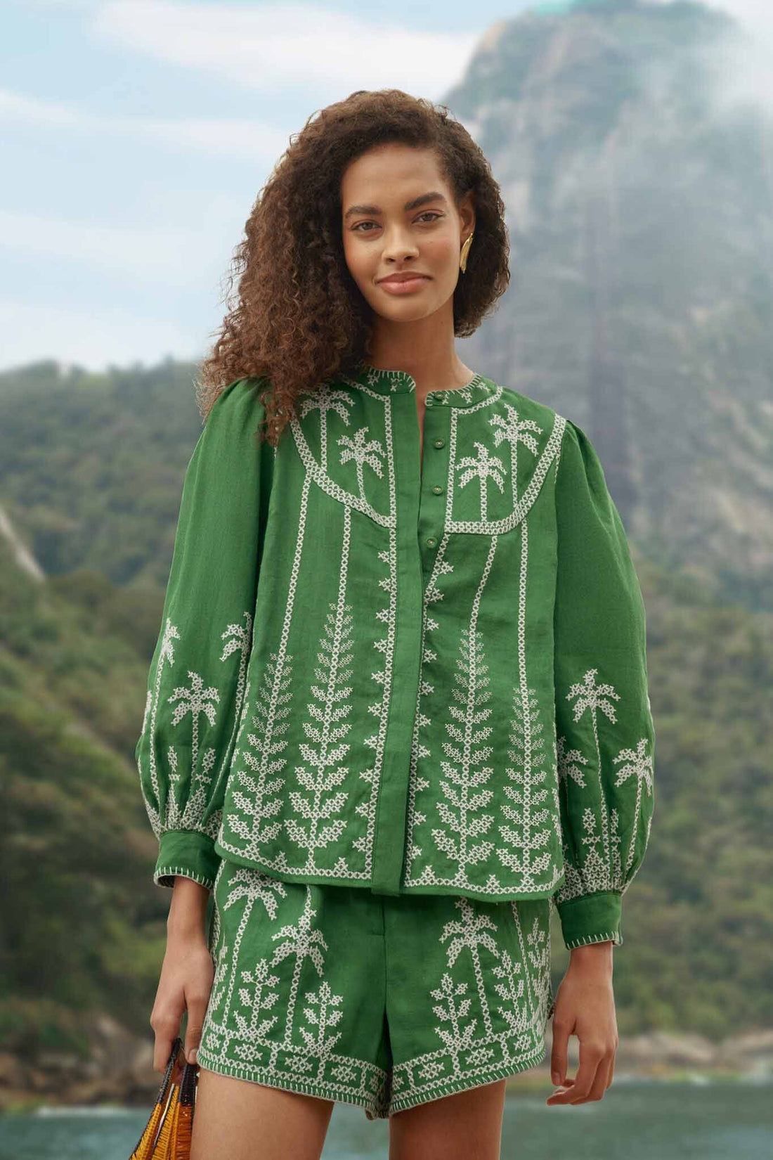 Cat Deeley Green Embroidered Co Ord This Morning June 2026