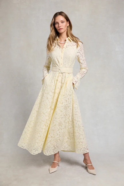 Holland Cooper Annabel Lace Dress