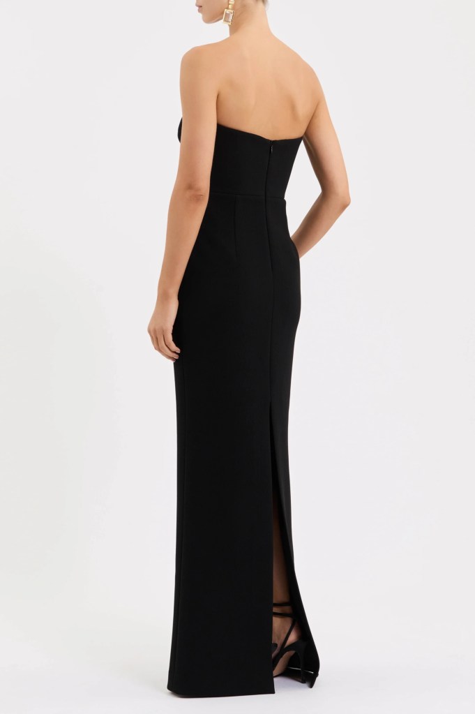 Rebecca Vallance Alexandrite Gown back view