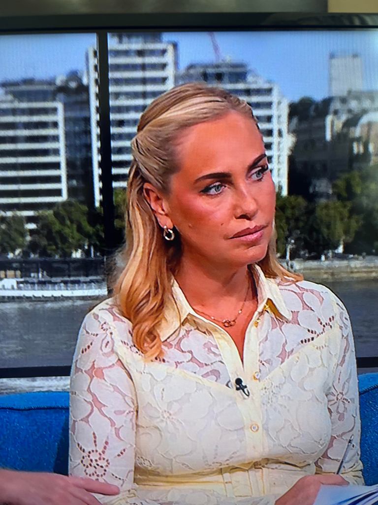 where to get all Josie Gibson This Morning outfits lemon yellow lace dress what is Josie wearing 26 June 2026 Photo ITV